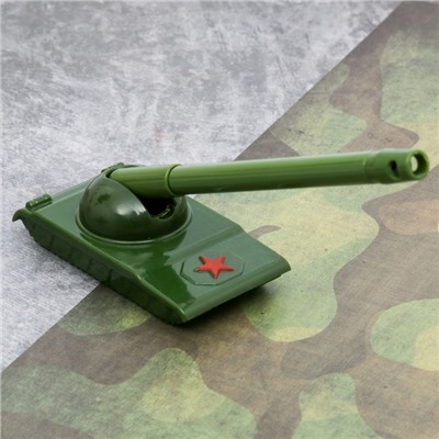 Ручка-танк «В атаку!» на подложке