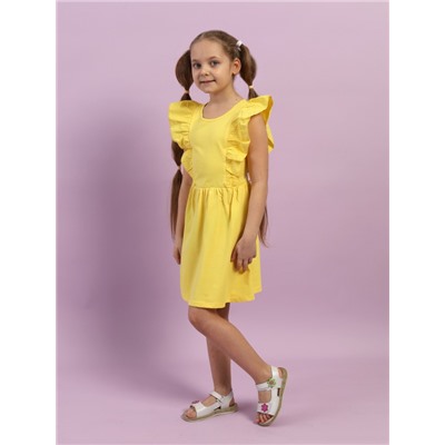 CSKG 63796-30-397 Платье для девочки,желтый