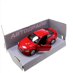 Модель машины BMW M4 Cope масштаб 1:32  (длинна 12см) красного цвета.