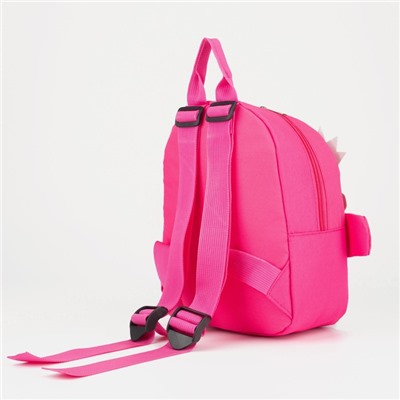 Рюкзак детский, отдел на молнии, цвет розовый