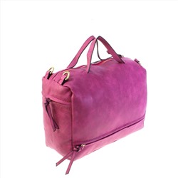 Стильная женская сумочка Lion_Flone из эко-кожи пурпурного цвета.