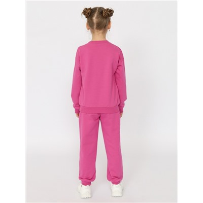 CSKG 90238-27-395 Комплект для девочки (джемпер, брюки),розовый