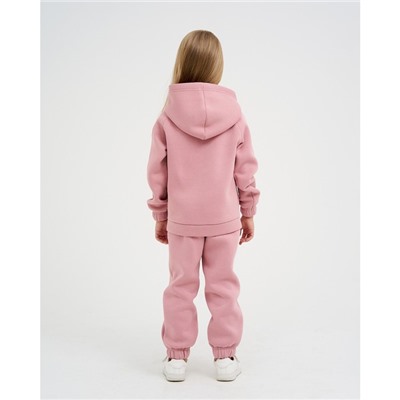 Костюм детский с начёсом (толстовка, брюки) KAFTAN "Basic line" р.28 (86-92), розовый