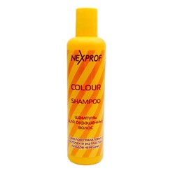 Nexxt Шампунь для окрашенных волос с маслом гранатовых косточек и экстрактом плодов черешни, 250 мл
