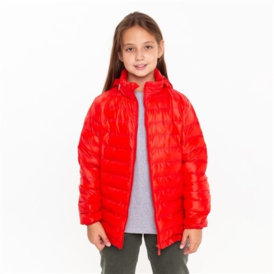 Куртка для девочки, цвет красный, рост 152 см