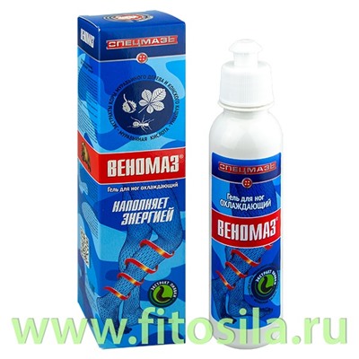 Гель для ног охлаждающий SPETZMAZ BRAND® Веномаз® 180мл