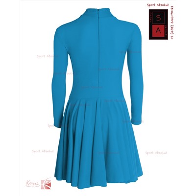 Рейтинговое платье Р 21-011 ПА синий
