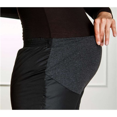 Утепленные женские брюки для беременных на утеплителе -флис