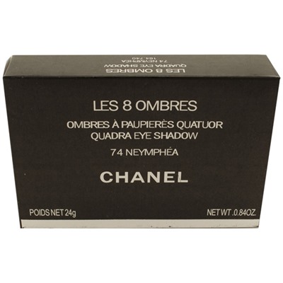 Тени Chanel Les 8 Ombres Ombres A Paupies Quatuor Qadra Eye Shadow № 05 24 g (серые)
