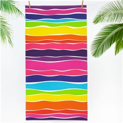 Пляжное вафельное полотенце «Спектр»