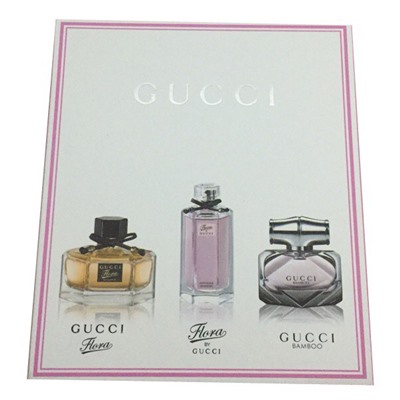 Подарочный набор Gucci For Women 3x20 ml
