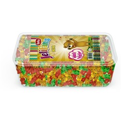 JELIFANS желейные конфеты мишки 1кор*8бл*1шт 900гр