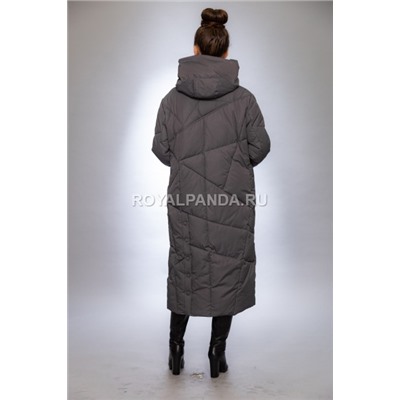 Женская куртка-одеяло зимняя 9072 графит