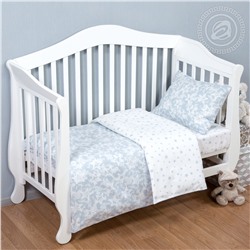 Комплект постельного белья для малышей Звездочет (серый)