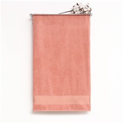Полотенце махровое Pirouette 100Х150см, цвет розовый-персик, 420г/м2, 100% хлопок