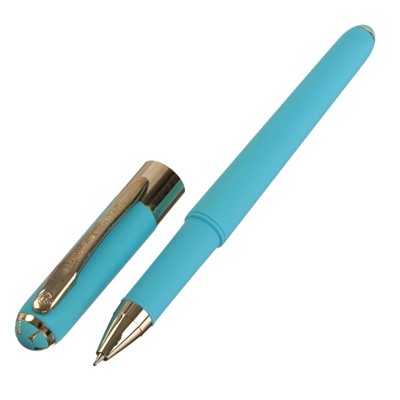 Ручка шариковая, 0.5 мм, Bruno Visconti MONACO, стержень синий, корпус небесно-голубой, в футляре