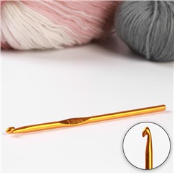 Крючок для вязания, d = 5 мм, 15 см, цвет МИКС