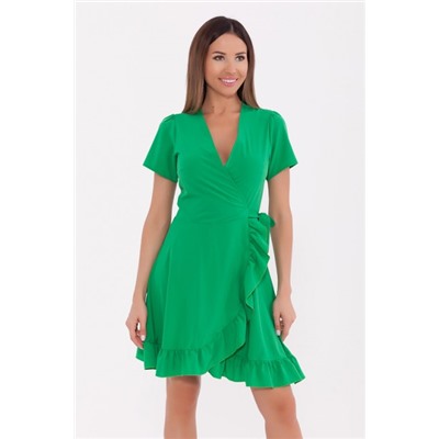 Платье 820 Яблоко\Ярко-зеленый