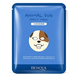 Маска для лица Bioaqua Animal Face Dog увлажняющая 30 g