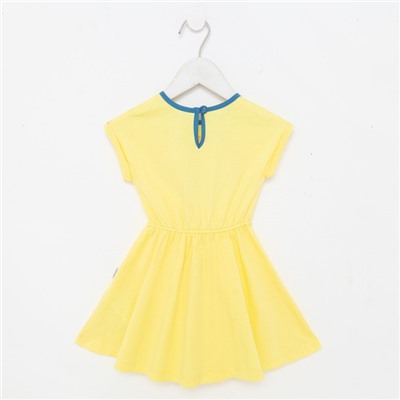 Платье для девочки, цвет жёлтый, рост 80 см