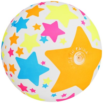 Мяч детский «Звёзды», 22 см, 60 г, цвета МИКС