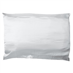 Giovanni, Satin Pillowcase, Elegant Silver,  1 Pillowcase