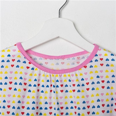 Пижама для девочки, цвет микс, рост 104-110 см