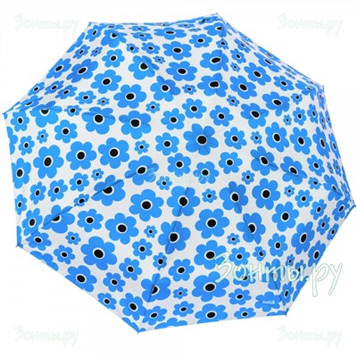 Зонтик "Голубые ромашки" RainLab Fl-068 mini