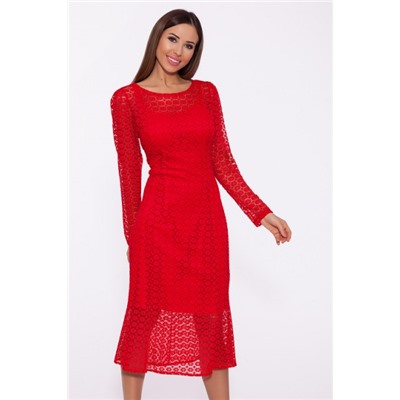 Платье 986 Красный