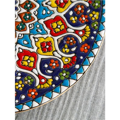 Тарелка "Персия", d=25 см, микс, керамика, Иран
