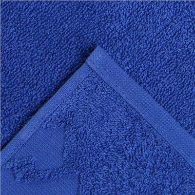 Полотенце махровое Baldric 100Х150см, цвет синий, 350г/м2, 100% хлопок