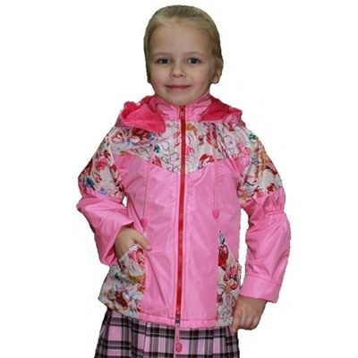 Куртка на флисе для девочек арт.4110