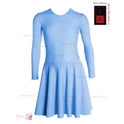 Рейтинговое платье Р 39-011 ПА голубой