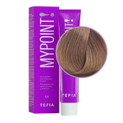 TEFIA Mypoint 8.87 Гель-краска для волос тон в тон / Светлый блондин коричнево-фиолетовый, безаммиачная, 60 мл