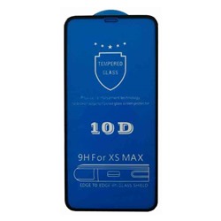 Защитное стекло "Полное покрытие" для iPhone XS MAX черное