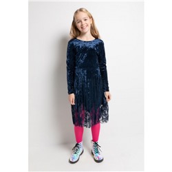 Платье детское для девочек Glace темно-синий