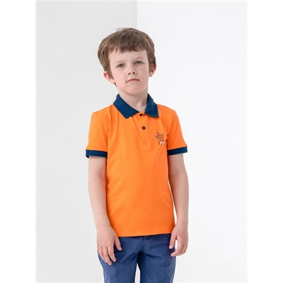 CSKB 63109-29-318 Рубашка-поло для мальчика,оранжевый