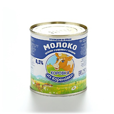 Молоко сгущенное Коровка из Кореновки 8,5% 360гр Ж/Б