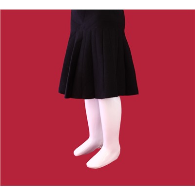 Обхват талии 54-58. Стильная лаконичная детская юбка Leonsi черного цвета.
