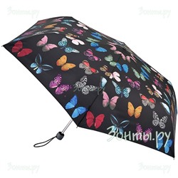 Компактный зонтик для женщин Fulton L553-3959 Цветные бабочки
