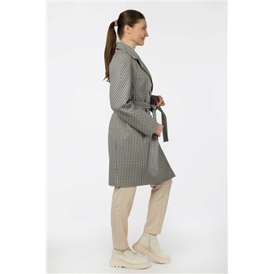 01-11245 Пальто женское демисезонное (пояс)