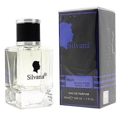 Silvana M839 Giorgio Armani Code Black Men edp 50 ml
