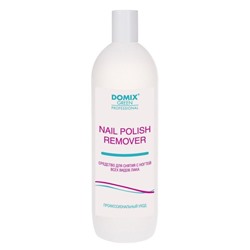 Domix Средство для снятия всех видов лака с ацетоном Nail Polish Remover with Acetone, 1000 мл