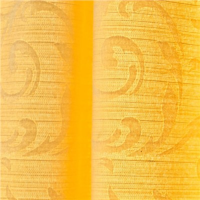 Комплект штор Fantezi-006, желтый  (df-200016-gr)