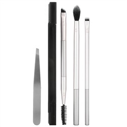 Real Techniques, Limited Edition, Brush, Blend, Brow Gift Set, 5 Piece Set