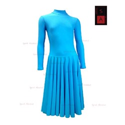 Рейтинговое платье Р 41-011 ПА голубой