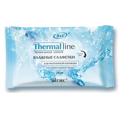 Витэкс Thermal Line Салфетки Влажные для интимной гигиены 15 шт