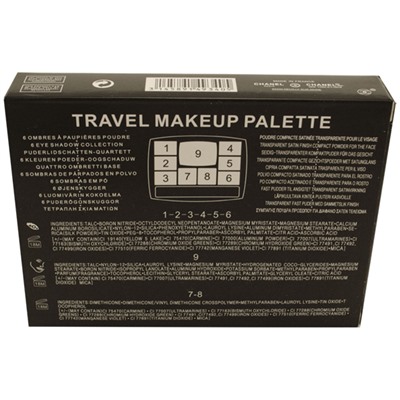 Тени для век Chanel Travel Makeup Palette № 4 33 g