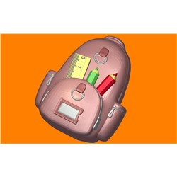 Пластиковая форма - БП 591 - Школьный рюкзак