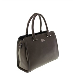 Стильная женская сумочка Frestol_Flo из эко-кожи серого цвета.